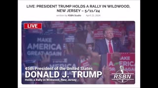 LIVE: President Trump Holds a Rally in Wildwood, New Jersey