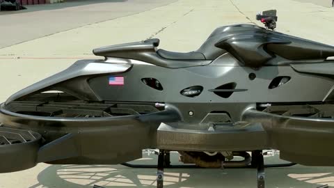 'It's awesome': world's first flying bike makes U.S. debut