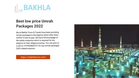 Best low price Umrah Packages 2022