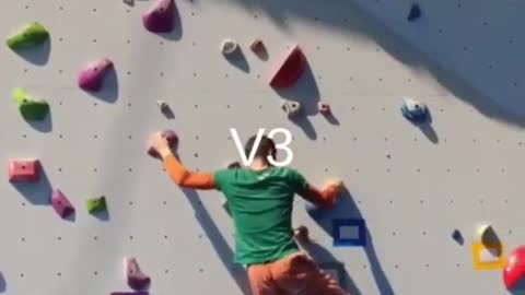 Rock climbing v3