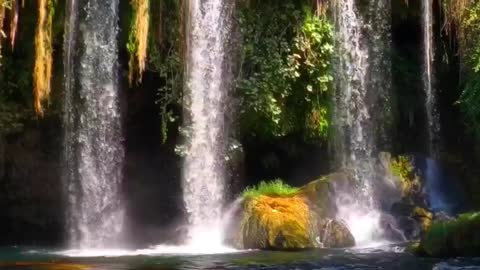Beautiful waterfall video