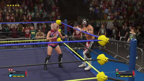 WWE 2K23 Alexa Bliss vs Rey Mysterio Junior _96 _Intergender _Wrestling