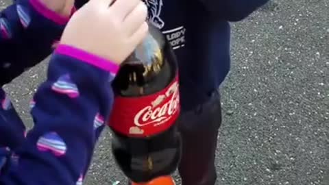 Coke Mentos Experiment