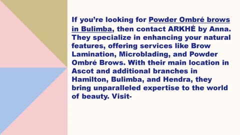 Best Powder Ombré brows in Bulimba