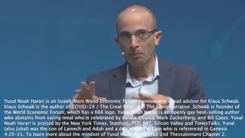 Yuval Noah Harari | Klaus Schwab Lead Advisor Praised by Obama, Zuckerberg and Gates, Yuval Noah Harari | Klaus Schwab Lead Advisor Praised by Obama, Zuckerberg and Gates, "COVID Legitimizes the Deployment of Mass Surveillance Even In Democratic Coun