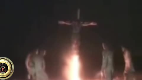 VIEWER WARNING: Ukraine AZOV NAZI'S Crucify Christian Soldier