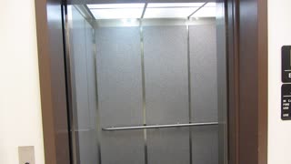 After refurbishing: 1972 Dover hydraulic elevators at Love Library North UNL