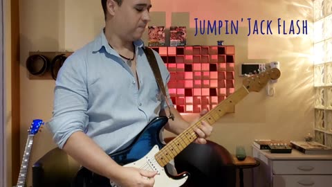 The Rolling Stones - Jumpin' Jack Flash! Guitar cover by Fred Ribeiro!