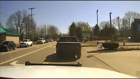 Lordstown police dashcam video shows chase hours before man shot by police in Brookfield