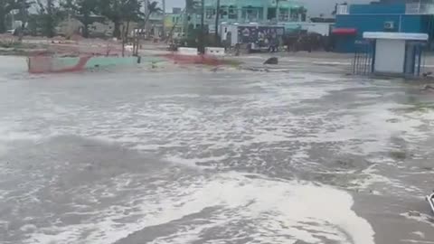 Force of nature on: Flooding started in parts of Florida’s Gulf Coast this afternoon