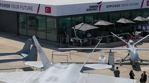 Türkiye displays powerful set of weaponry at Farnborough International Airshow 2022