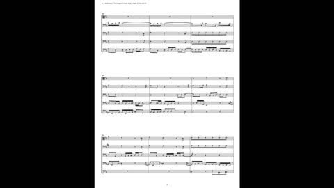J.S. Bach - Well-Tempered Clavier: Part 2 - Fugue 16 (Trombone Quintet)