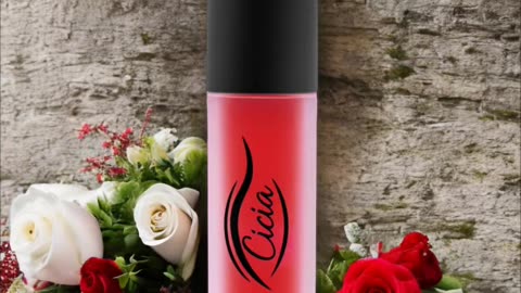 Cicia Premium Red Lip Oil - Cherry Moisturizing and Nourishing Glossy Finish | Lip Care Treatment