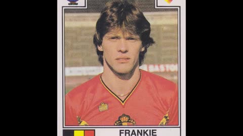 PANINI STICKERS BELGIUM TEAM WORLD CUP 1982