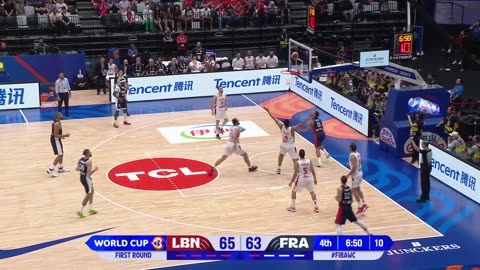 Lebanon 🇱🇧 vs France 🇫🇷 | J9 Highlights | FIBA Basketball World Cup 2023