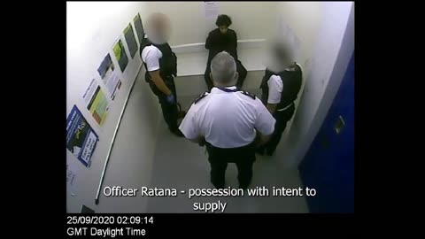 Footage, shooting, Louis De Zoysa, Croydon, police station, how