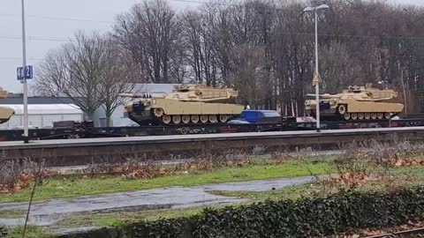 Abrams Tanks ! what is the anti-polish preparing? people like this run this country out of shock