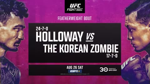 Max Holloway vs Arnold Allen - FREE FIGHT - UFC Singapore