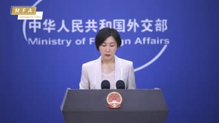 China Warns USA concerning Taiwan