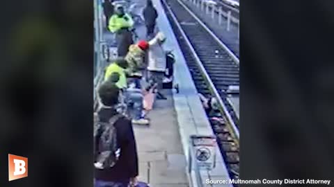 MONSTER! Portland Woman Shoves TODDLER Onto Train Tracks