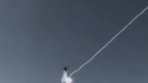Russian KA52 Attack Helicopter Hit By Stinger Missile