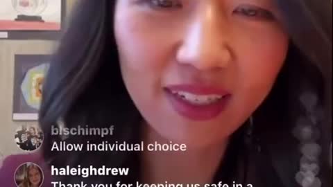 Michelle Wu's (Mayor of Boston) instagram live stream didn't go exactly as expected