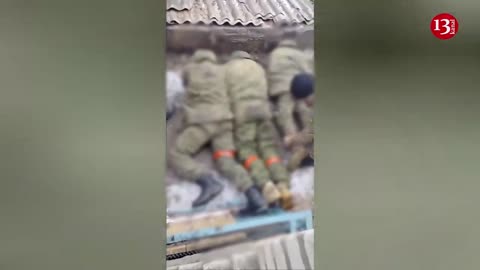 "Packaging of Russians" - Ukrainian fighters captured 6 Russian soldiers in this case