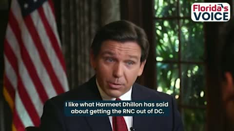 Ron DeSantis comes out in favor of Harmeet Dillion for RNC Chair