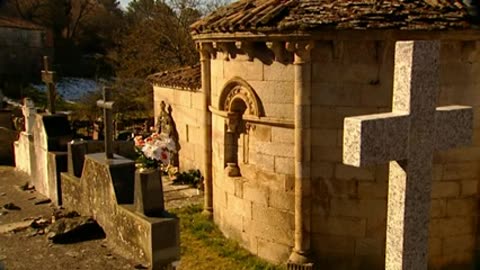 Galicia. Camino hacia Santiago de Compostela