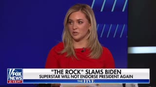 "The Rock" won't endorse Biden