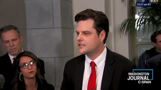 WOAH Matt Gaetz ripped the RINOS into a million pieces. He is going after the DC Swamp.