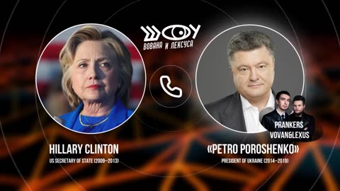 ICYMI: When Ukrainian guy pranked HRC by pretending to be Petro Poroshenko, the former President of Ukraine.