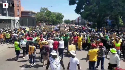 Watch: ANC Marches Against DA-Led Tshwane Metro