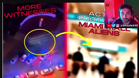 Miami Alien Video FOOTAGE.. 😨 (Watch before it's TAKEN DOWN) - UFO Miami Mall Alien Incident