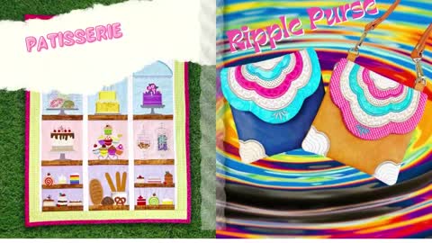 2022 August SEW-ALONG & KISS! Ripple Purse + Sweet Pea Patisserie Quilt!