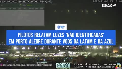 Óvni? Pilotos relatam luzes ‘não identificadas’ em Porto Alegre