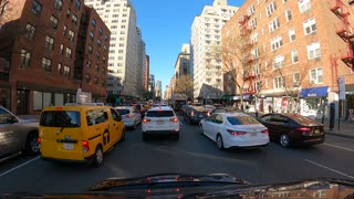 Driving Around Thru 04-12-2022 NYC Mid-Town Manhattan Village 4K
