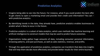A Complete Guide To Predictive Analytics
