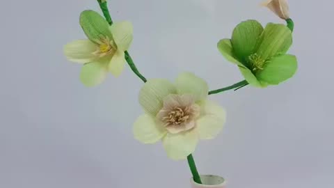 How to Make Flower With Corn Husk