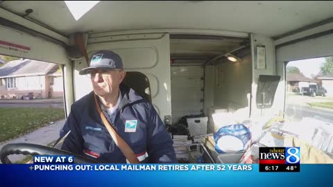 Last route for Wyoming mail carrier after 52 years