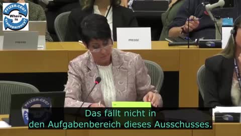 MEP Christine Anderson Levels Pfizer CEO and requests committee be declared 'incompetent.'