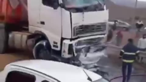 Accident in iran