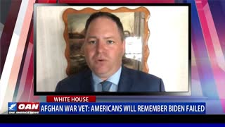 Afghan war veteran: Americans will remember Biden failed