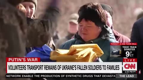 Ukrainian body transporter details process to give families closure