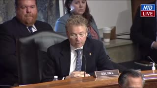 Rand Paul Faces Off w/ Chris Wray Over the FBI's Relationship w/ Social Media Companies