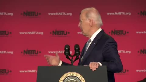 Biden: "Think how many people had no idea what the hell—heck—a supply chain was
