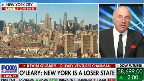 KEVIN OLEARY NOT INVESTING IN NYC OR ANY OTHER LOSER STATE - (SHARK TANK MR. WONDERFUL) BUSINESS INVESTOR - 4 mins.