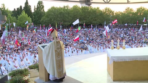 Predigt Apost. Nuntius - Jugendfestival Medjugorje 2023