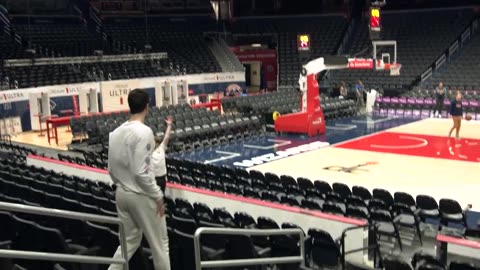 Epic Shot! NASA and NBA Demonstrate "Nothin' But Net"