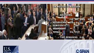 House Adjourning Until Thursday After McCarthy Lost 6th Round of Voting for House Speaker